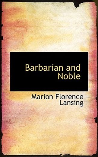 barbarian and noble