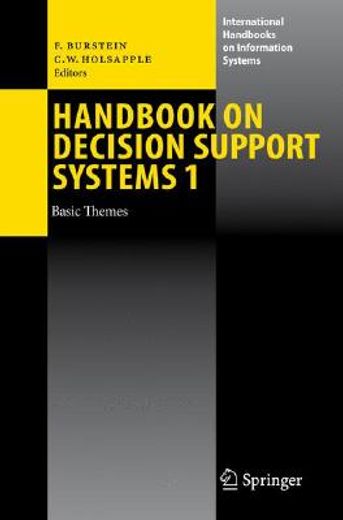 handbook on decision support systems 1,basic themes