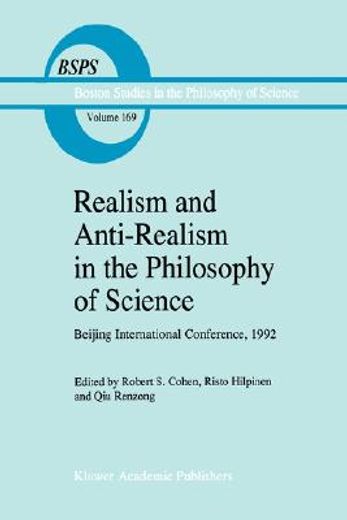 realism and anti-realism in the philosophy of science (en Inglés)