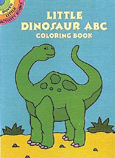 little dinosaur abc coloring book