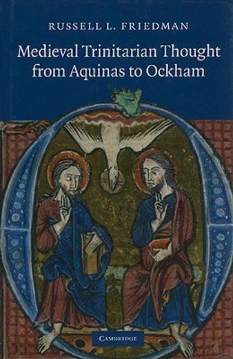 medieval trinitarian thought from aquinas to ockham