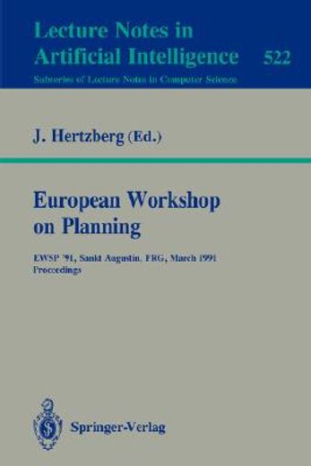 european workshop on planning (en Inglés)