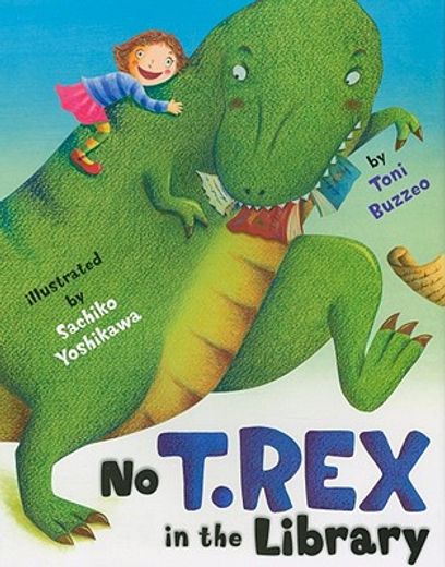 no t. rex in the library (in English)