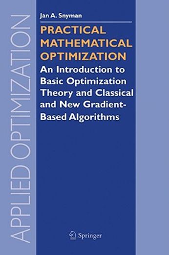 practical mathematical optimization ed.2005 (en Inglés)