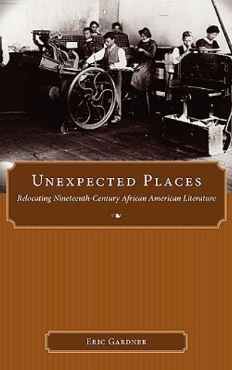 unexpected places,relocating nineteenth-century african american literature
