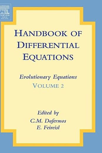 handbook of differential equations,evolutionary equations