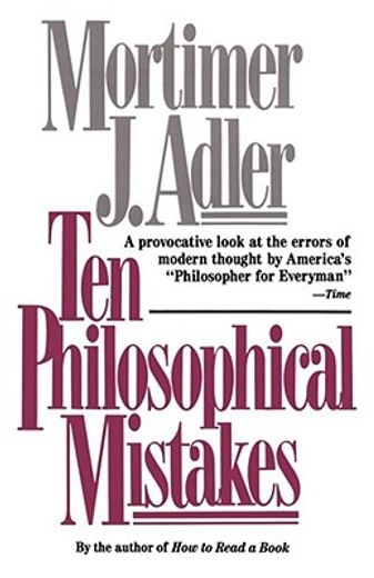 ten philosophical mistakes (in English)