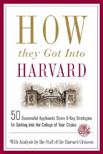 how they got into harvard (in English)