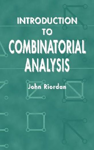 an introduction to combinatorial analysis (en Inglés)