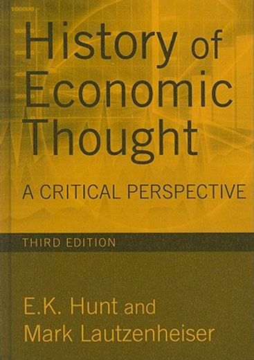 history of economic thought,a critical perspective