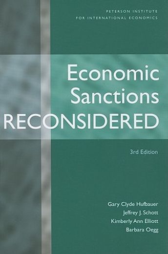 economic sanctions reconsidered