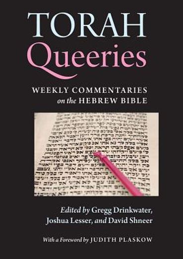 torah queeries,weekly commentaries on the hebrew bible