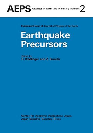 earthquake precursors (en Inglés)