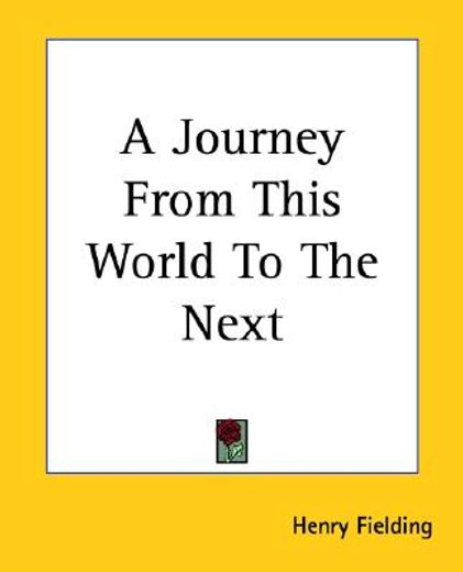 a journey from this world to the next