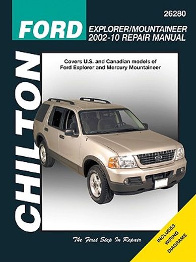 chilton repair manual ford explorer & mercury mountaineer, 2002-2010