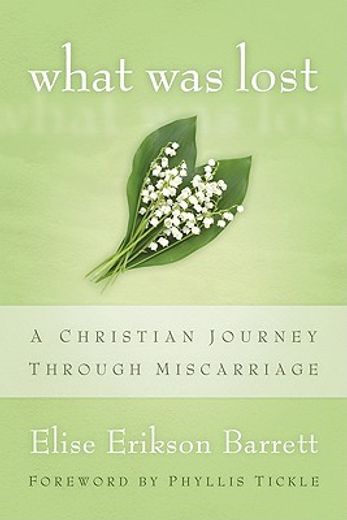 what was lost,a christian journey through miscarriage (in English)