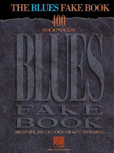the blues fake book (en Inglés)