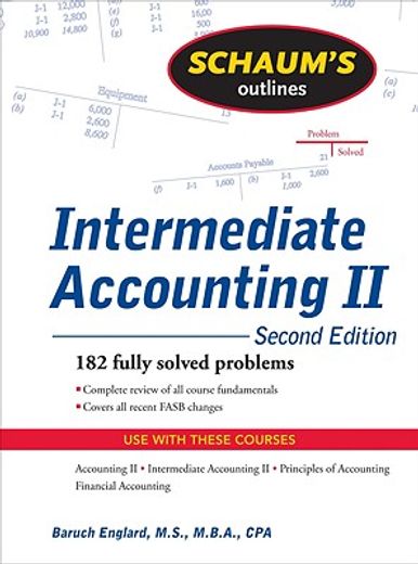 schaum´s outline of intermediate accounting ii (en Inglés)