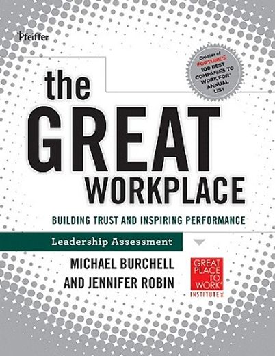 the great workplace leadership assessment,building trust and inspiring performance (en Inglés)