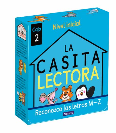 Phonics in Spanish - La Casita Lectora Caja 2: Reconozco Las Letras M-Z (Nivel I Nicial) / The Reading House Set 2: Letter Recognition M-Z (in Spanish)
