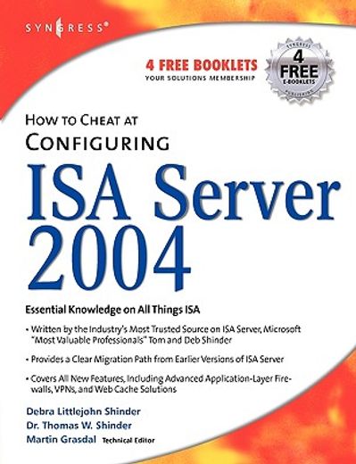 how to cheat at configuring isa server 2004