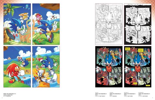 Sonic the Hedgehog: The IDW Comic Art Collection (en Inglés)