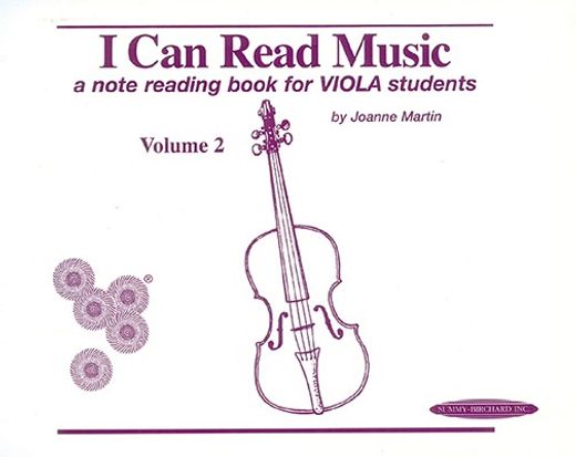 i can read music,a note reading book for viola studenys (en Inglés)
