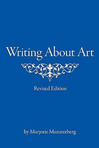 writing about art (en Inglés)