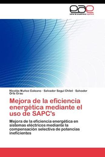 mejora de la eficiencia energ tica mediante el uso de sapc ` s (in Spanish)