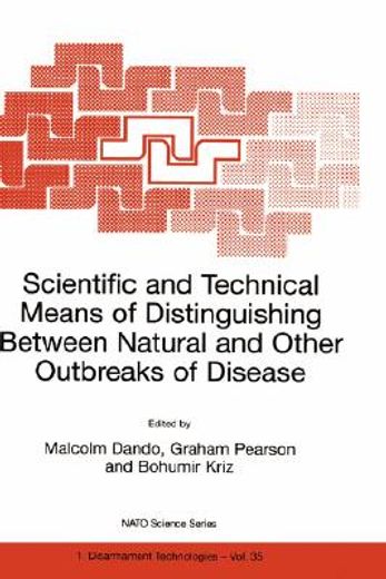 scientific and technical means of distinguishing between natural and other outbreaks of disease (en Inglés)