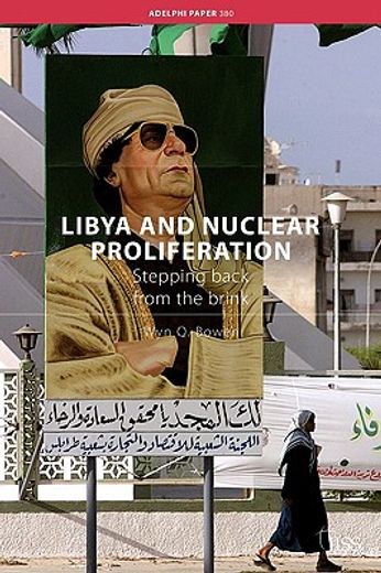 libya and nuclear proliferation,stepping back from the brink