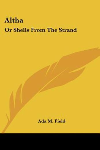 altha: or shells from the strand
