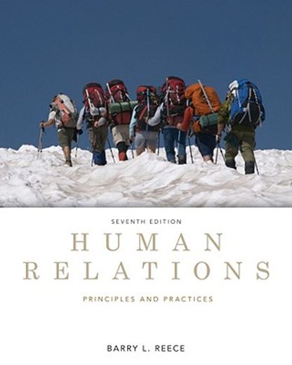 human relations,principles and practices