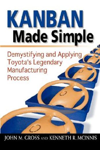 kanban made simple,demystifying and applying toyota´s legendary manufacturing process (en Inglés)