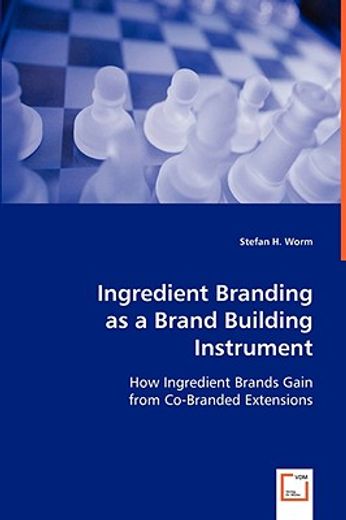 ingredient branding as a brand building instrument