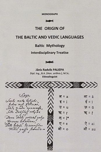 the origin of the baltic and vedic languages,baltic mythology (in English)