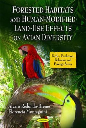 forested habitats and human-modified land-use effects on avian diversity