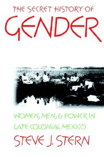 the secret history of gender: women, men, and power in late colonial mexico