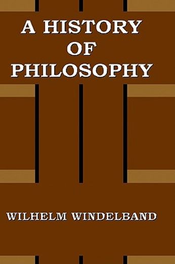 a history of philosophy (en Inglés)