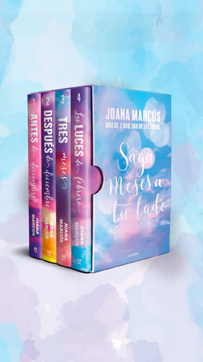 Estuche Saga Meses a Tu Lado / Months by Your Side Saga. Boxed Set (in Spanish)