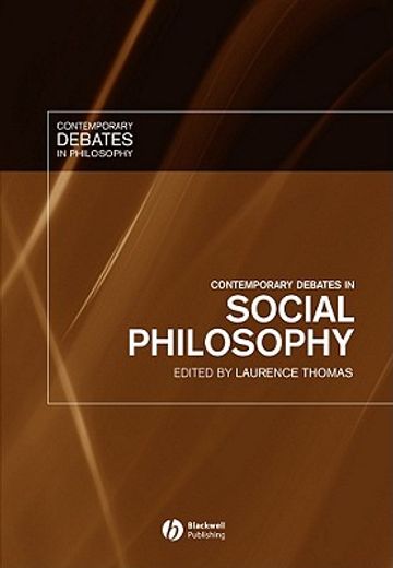 contemporary debates in social philosophy