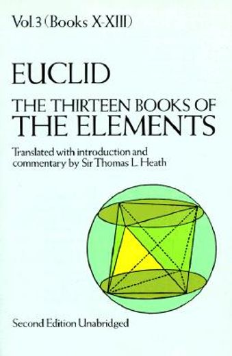 13 books of euclids elements (en Inglés)