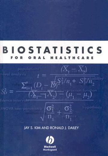 biostatistics for oral healthcare