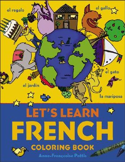 let´s learn french coloring book (en Inglés)