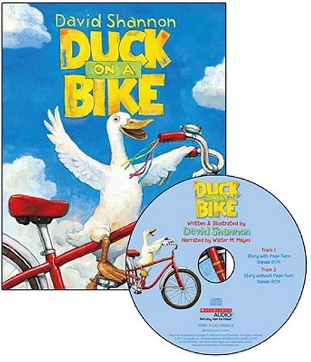 duck on a bike (in English)