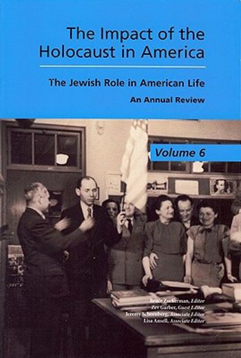 the jewish role in american life,an annual review