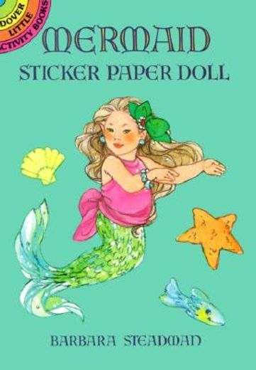 mermaid sticker paper doll