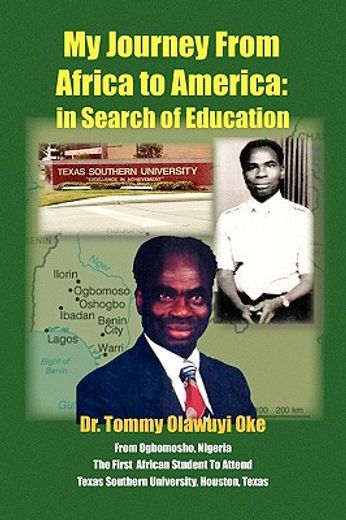 my journey from africa to america:,in search of education