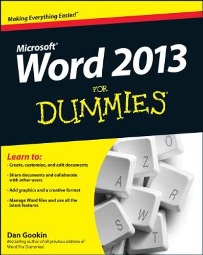 word 2013 for dummies (en Inglés)