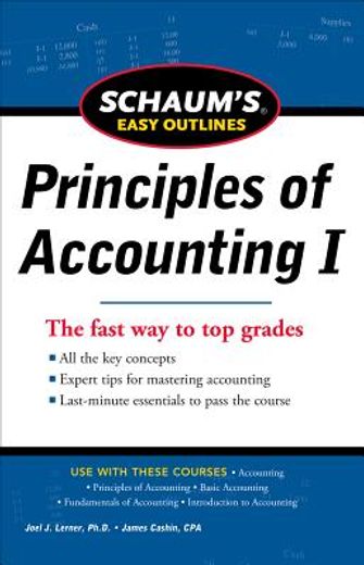 schaum`s easy outline of accounting (en Inglés)